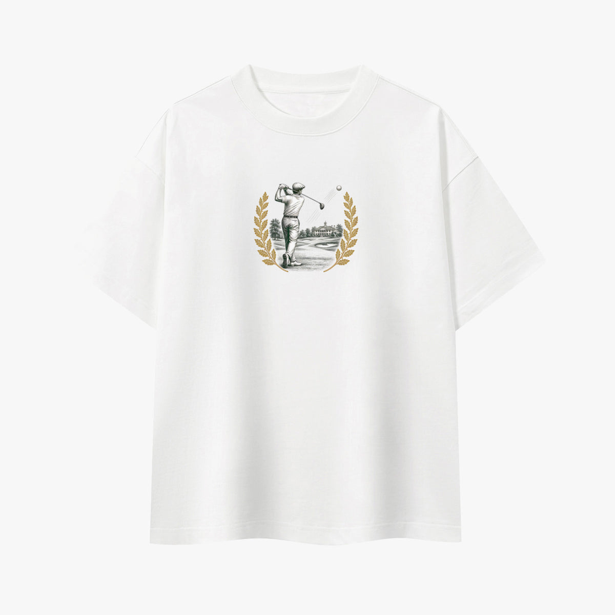 Golf Club Boxy Oversized Heavyweight T-Shirt