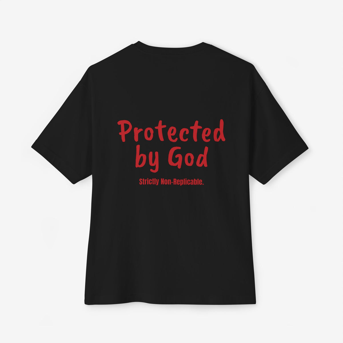 Protected by God Oversized Boxy T-Shirt