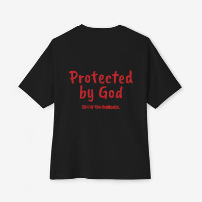 Protected by God Oversized Boxy T-Shirt