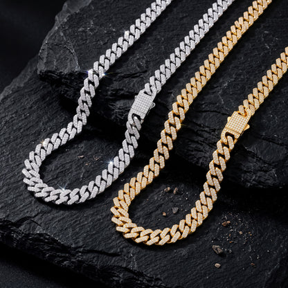 10mm Iced Out Cuban Link Chain
