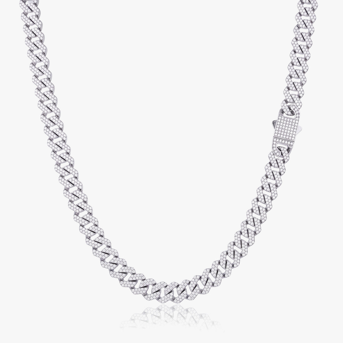 10mm Iced Out Cuban Link Chain