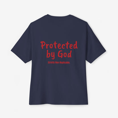 Protected by God Oversized Boxy T-Shirt