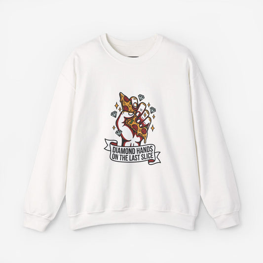 Diamond Hands on the Last Slice Sweatshirt