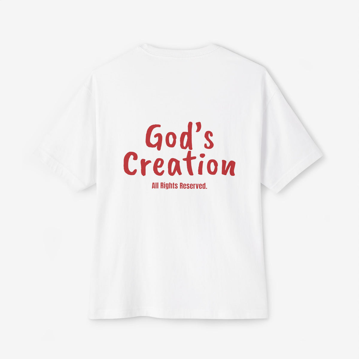 God’s Creation Oversized Boxy T-Shirt