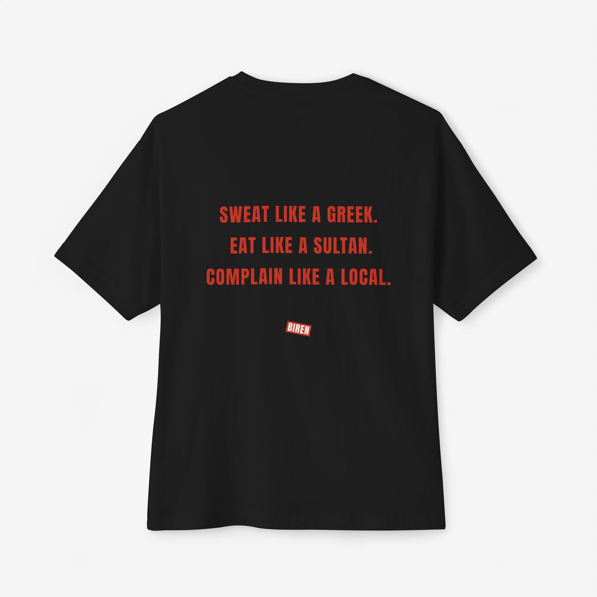 Complain Like a Local Oversized Boxy Tee