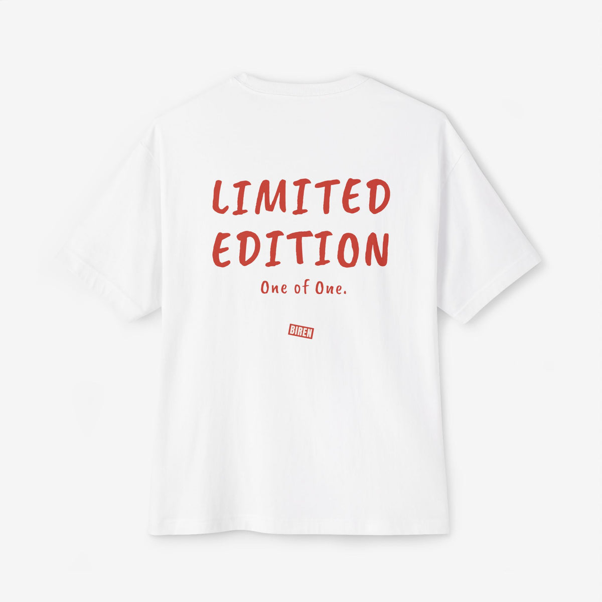 Limited Edition One of One Oversized Boxy Tee