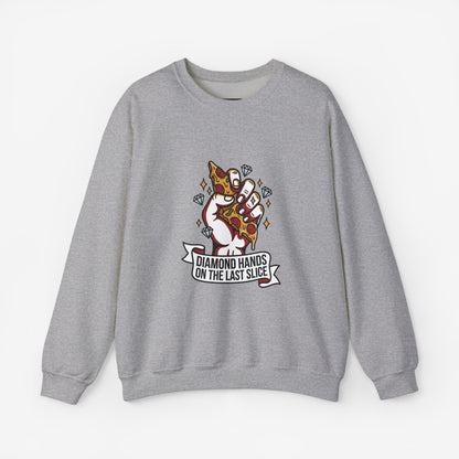 Diamond Hands on the Last Slice Sweatshirt