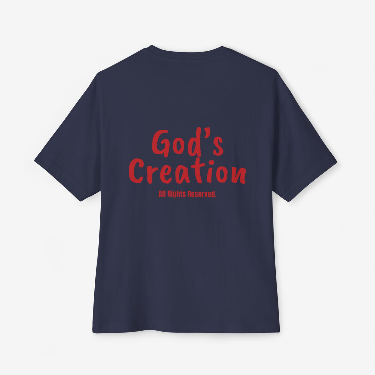 God’s Creation Oversized Boxy T-Shirt