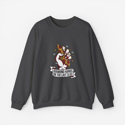 Diamond Hands on the Last Slice Sweatshirt