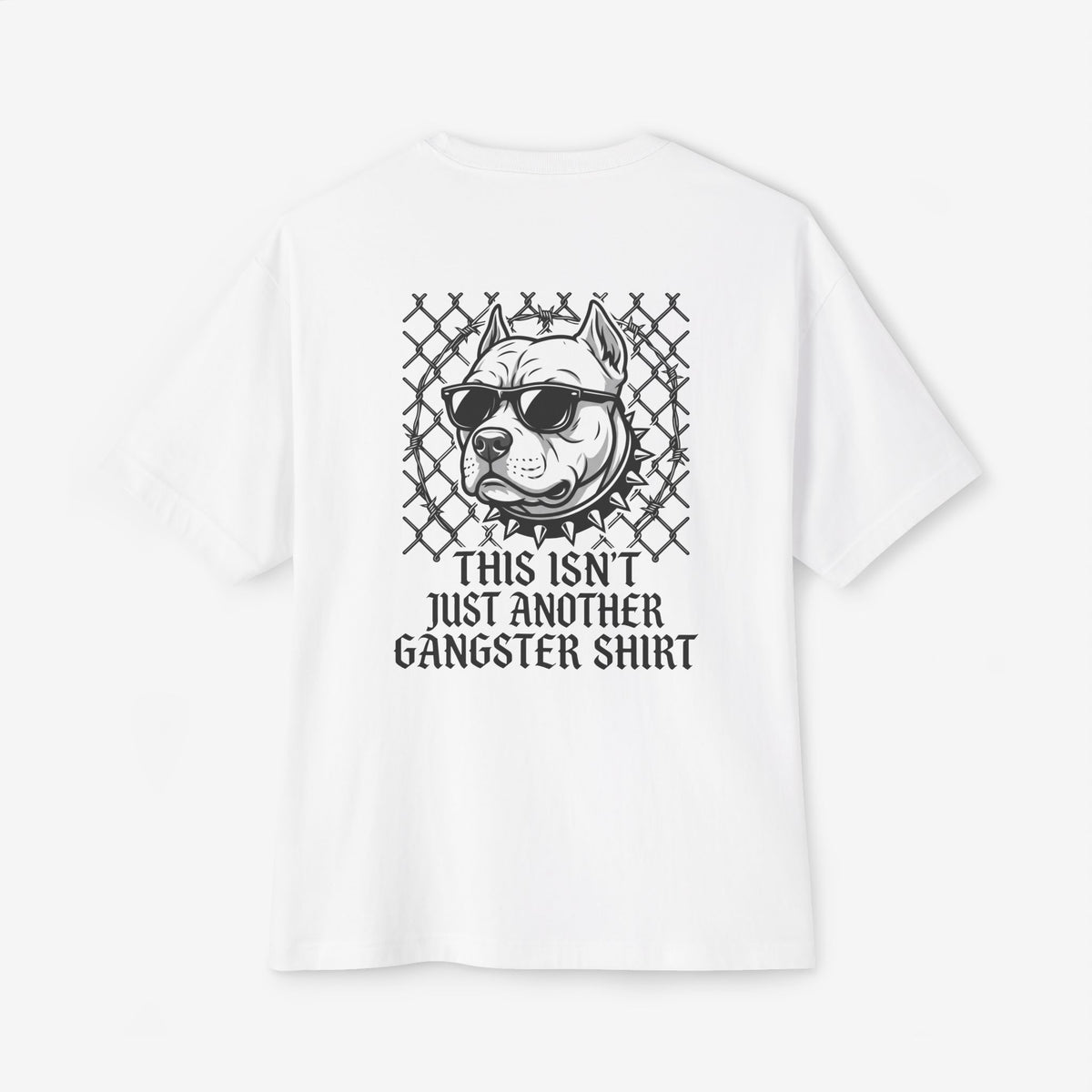 This Isn't Just Another Gangster Shirt Oversized Boxy T-Shirt