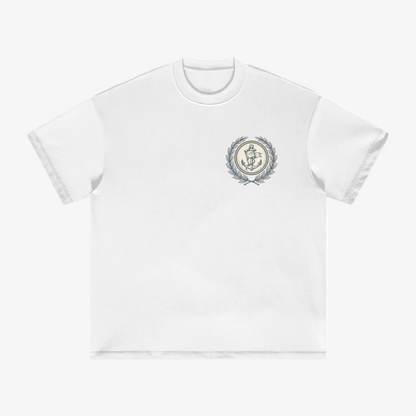 Founders Club Yacht Crest Heavyweight Earth Tone Tee