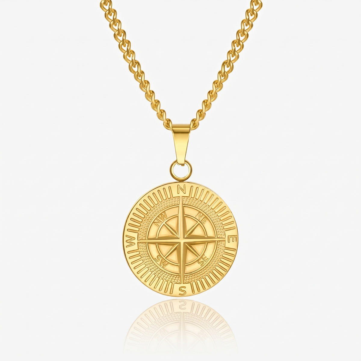 Compass Pendant Necklace