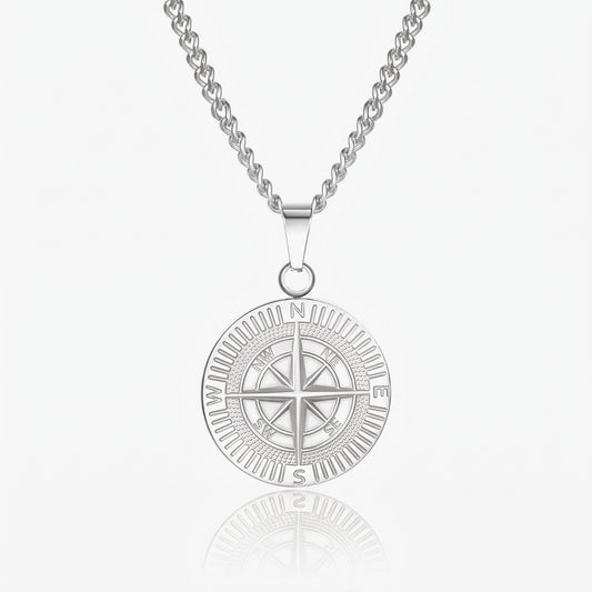 Compass Pendant Necklace