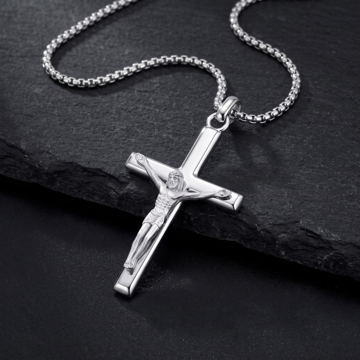 Crucifix Pendant Necklace