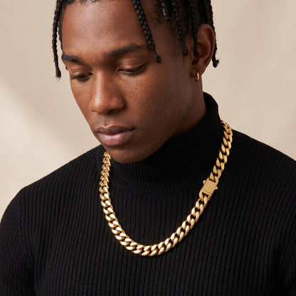 Cuban Link Chain Necklace 10mm