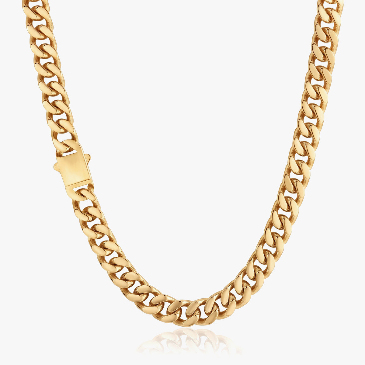 Cuban Link Chain Necklace 10mm