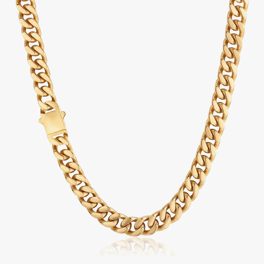 Cuban Link Chain Necklace 10mm