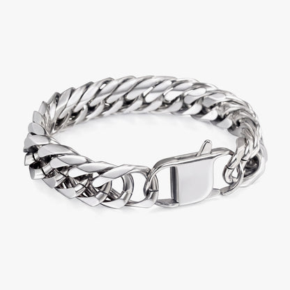 Cuban Link Rombo Bracelet 13mm