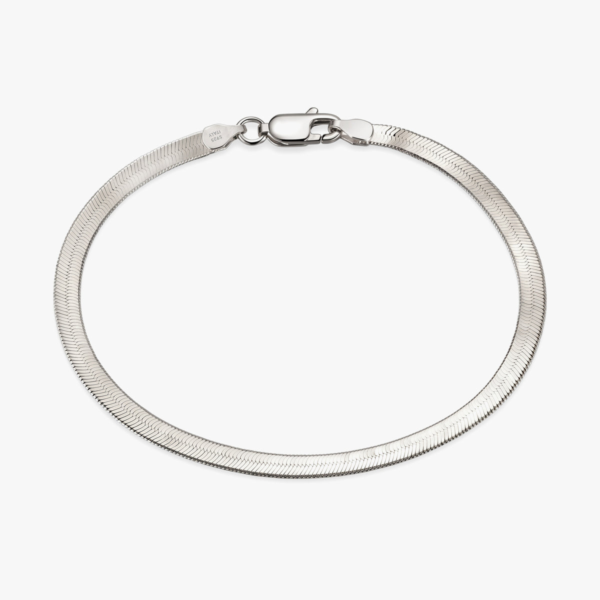 Herringbone Chain Bracelet 3mm