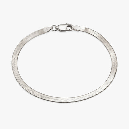 Herringbone Chain Bracelet 3mm