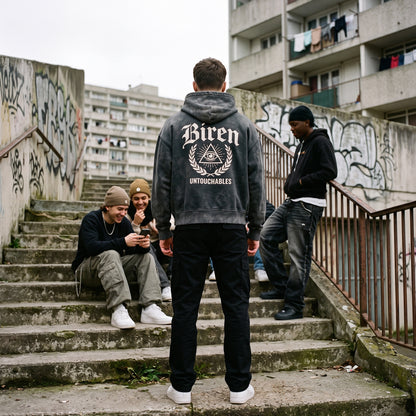 Untouchables Distressed Boxy Hoodie
