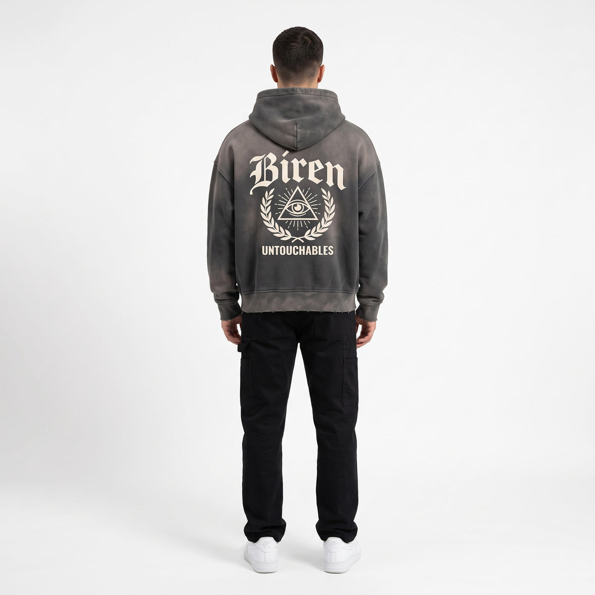 Untouchables Distressed Boxy Hoodie