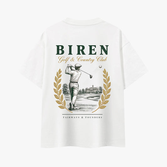 Golf Club Boxy Oversized Heavyweight T-Shirt