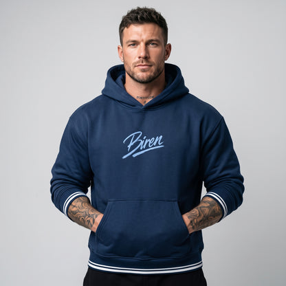 Late Night Skies Navy Blue Hoodie