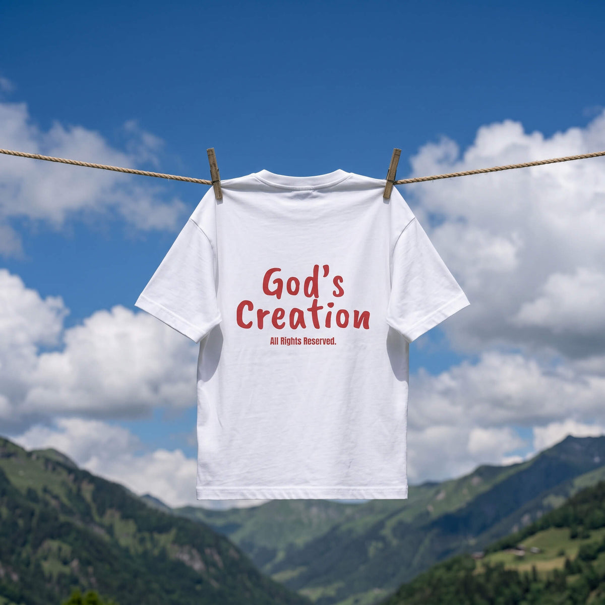 God’s Creation Oversized Boxy T-Shirt