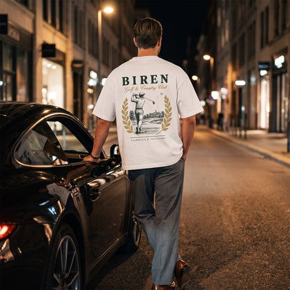 Golf Club Boxy Oversized Heavyweight T-Shirt