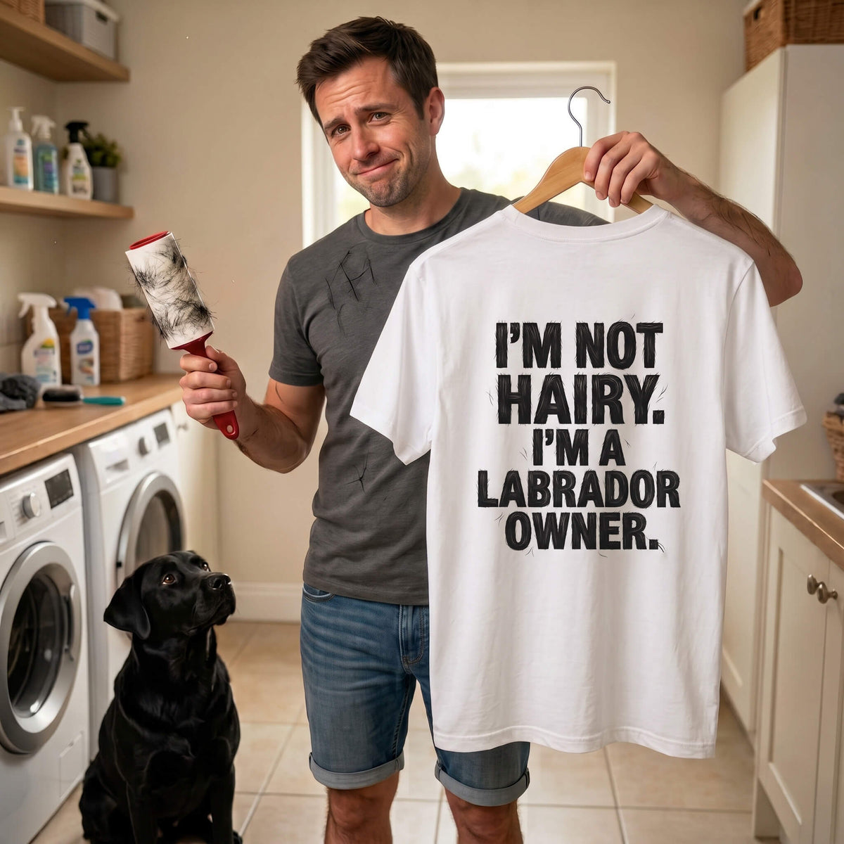 I’m Not Hairy, I’m a Labrador Owner - Dog Lover Tee